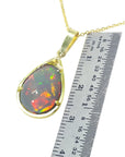 14k opal pendant