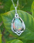 Ethiopian opak necklace jewelry