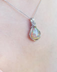 Ethiopian opal necklace