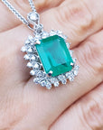 High quality emerald pendant