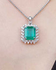 Colombian emerald pendants for sale