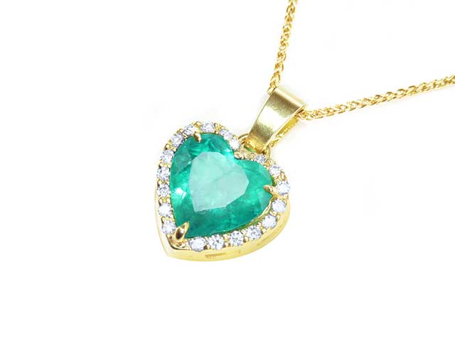 Mother’s day real emerald jewelry