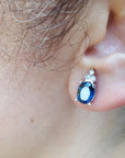 Sapphire earrings for sale