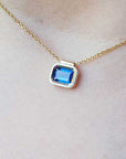 Sapphire choker necklace for sale
