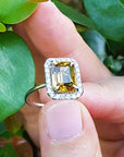 Wholesale Fine yellow sapphire ring