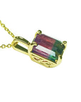 Tourmaline pendant necklace