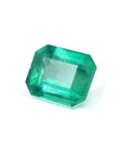 Square Muzo mine loose colombian emerald, a true and untainted gemstone with a 2.95 carat weight, boasting a vibrant Medium Green Color.