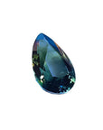 Loose Australian blue sapphire pear shaped, features a vibrant deep blue-green hue. Offered at wholesale prices, for rare and exotic sapphire lovers.
