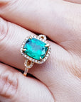 USA, USA made Women’s emerald rings for sale