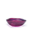 1.18 carat loose natural ruby gemstone with a cushion cut and vibrant red hue.