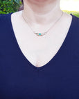 Natural emerald claddagh necklace 0.76 carats heart cut natural Colombian emerald Muzo mines