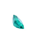Gia certified loose natural colombian emerald 1.88 ct. underside girdle and pavilion right side view