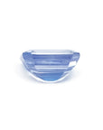 1.33 ct. medium blue emerald-cut loose sapphire gemstone.