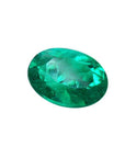 Natural loose Colombian emerald oval cut, sourced from the Muzo mine in Colombia.