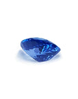 3.30 ct. pear shaped vibrant medium blue natural sapphire gemstone.