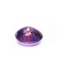 2.00 ct round cut natural pink sapphire loose stone with vibrant, clear medium pink hue.