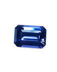 3.90 ct. untreated GIA Certified loose Sapphire Blue Changing to Purple Color Emerald-cut.