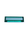 Natural Baguette cut loose colombian emerald sourced from the Muzo mines GIA certified.