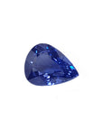 3.67 ct. Loose Natural Hearth Mined Sapphire Pear cut Vivid Deep Blue Color