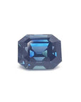 4.52 ct. UNHEATED GIA Certified Natural Sapphire Deep Blue Greenish Emerald-cut