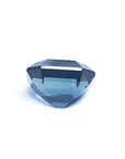 4.52 ct. untreated deep blue-green sapphire, rectangular emerald cut, GIA certified.