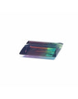 Fancy cut 8.30 carat Brazilian Watermelon Tourmaline gemstone with vibrant red-orange and bluish-green bicolor.