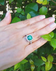 Ladies' emerald rings for sale,