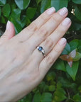 Oval cut Blue Sapphire Ring for Women 1.43 ct.