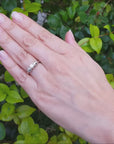 Three Stone Diamond Engagement Ring
