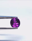 Natural pink sapphire oval cut