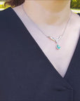 Genuine Emerald necklaces for women