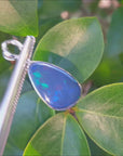 Opal pendant necklace doublet
