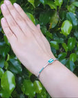 Real Colombian emerald bracelets