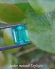 3.03 ct. GIA Certified Loose Colombian Emerald For Sale