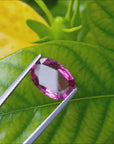 Loose pink sapphire gemstone for sale