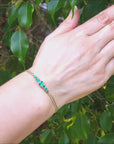 Natural emerald bracelets