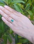 Women's Emerald and Diamond Ring