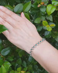 Colombian emerald bracelet for sale