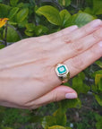 Colombian emerald rings for men in USA