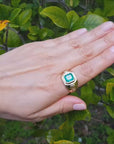 Men's emerald rings for sale