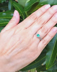 Emerald ring for women