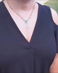 Emerald necklace sale