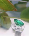 GIA certified emerald cushion cut