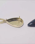 Black opal necklace Ethiopia