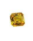 2.90 Carats Asscher cut Loose Yellow Sapphire Natural Gemstone