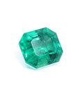 3.17 ct GIA certified natural loose Colombian emerald with a sparkling medium-deep green hue.