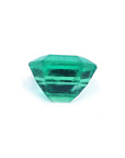 Natural loose emerald Muzo Colombia fine quality, underside girdle and pavilion visibles