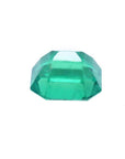 3.17 ct GIA certified natural loose Colombian emerald, medium-deep green, octagonal cut.