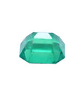 3.17 ct GIA certified natural loose Colombian emerald, medium-deep green, octagonal cut.
