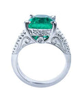 ladies real emerald rings